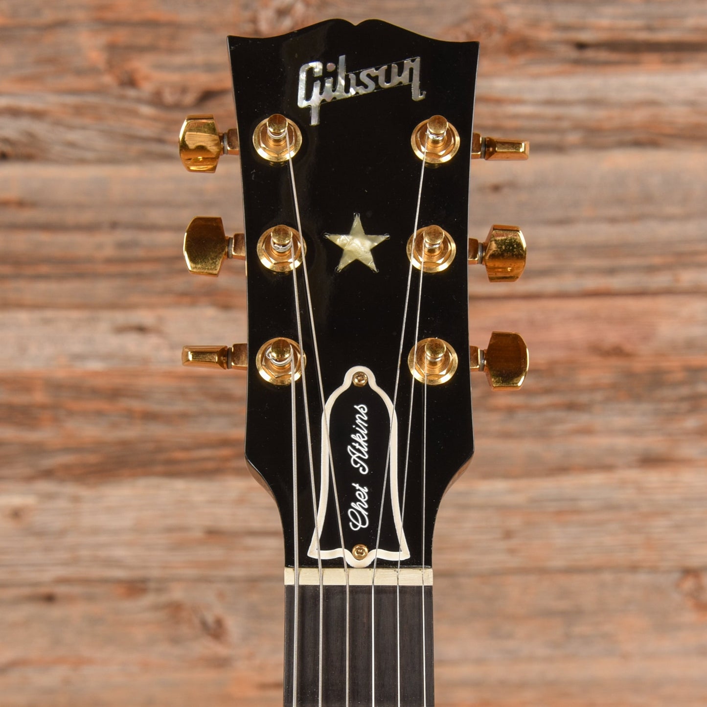 Gibson Chet Atkins SST 6 String Black 1998 - Dave Amato of REO Speedwagon