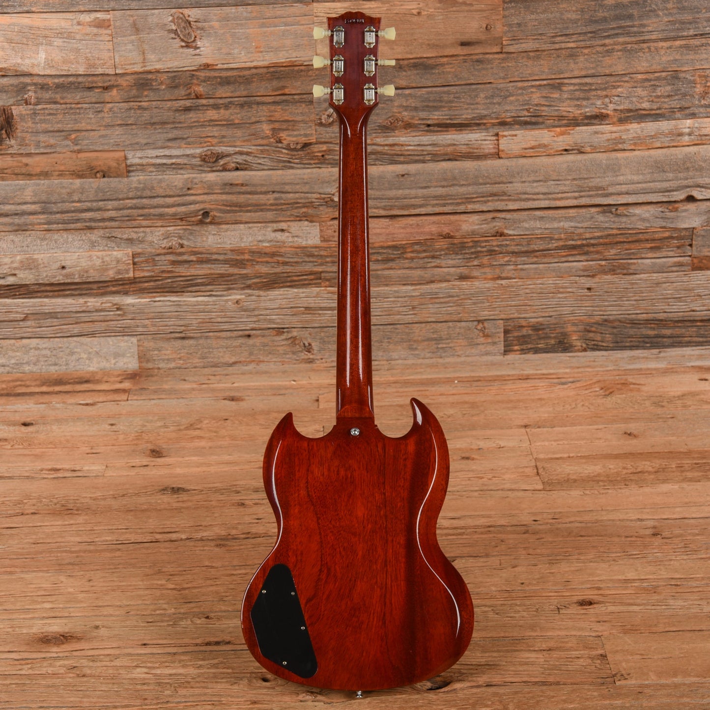 Gibson Custom Murphy Lab 1964 SG Standard Reissue With Maestro Ultra Light Aged Cherry Red 2023