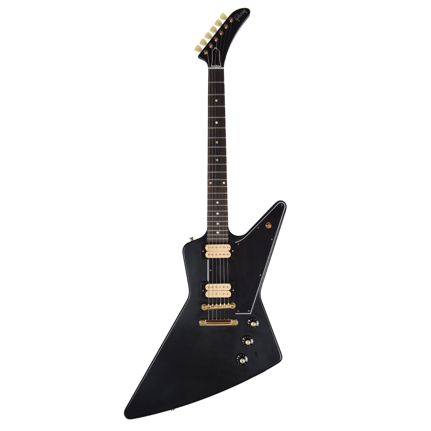 Gibson Custom Shop 1958 Korina Explorer Ebony VOS w/Black Pickguard