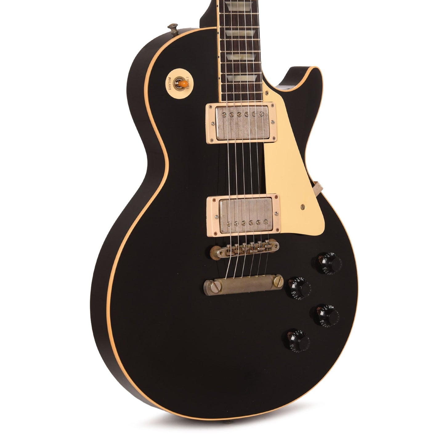 Gibson Custom Shop 1958 Les Paul Standard All Ebony Ultra Murphy Lab Light Aged