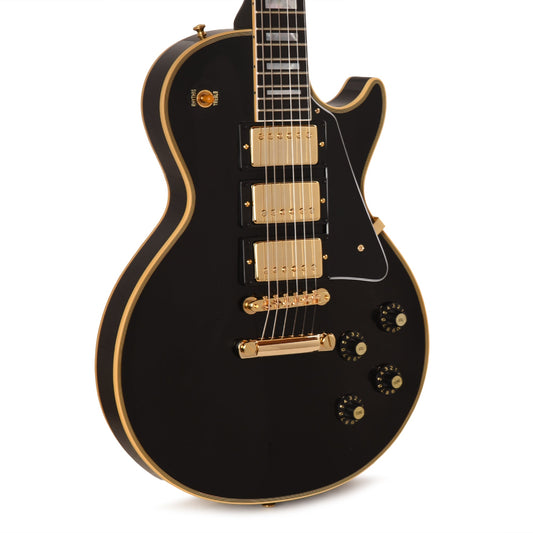Gibson Custom Shop 1968 Les Paul Custom 3-Pickup "CME Spec" Ebony VOS w/Chambered Body & Custom "S" Buckers