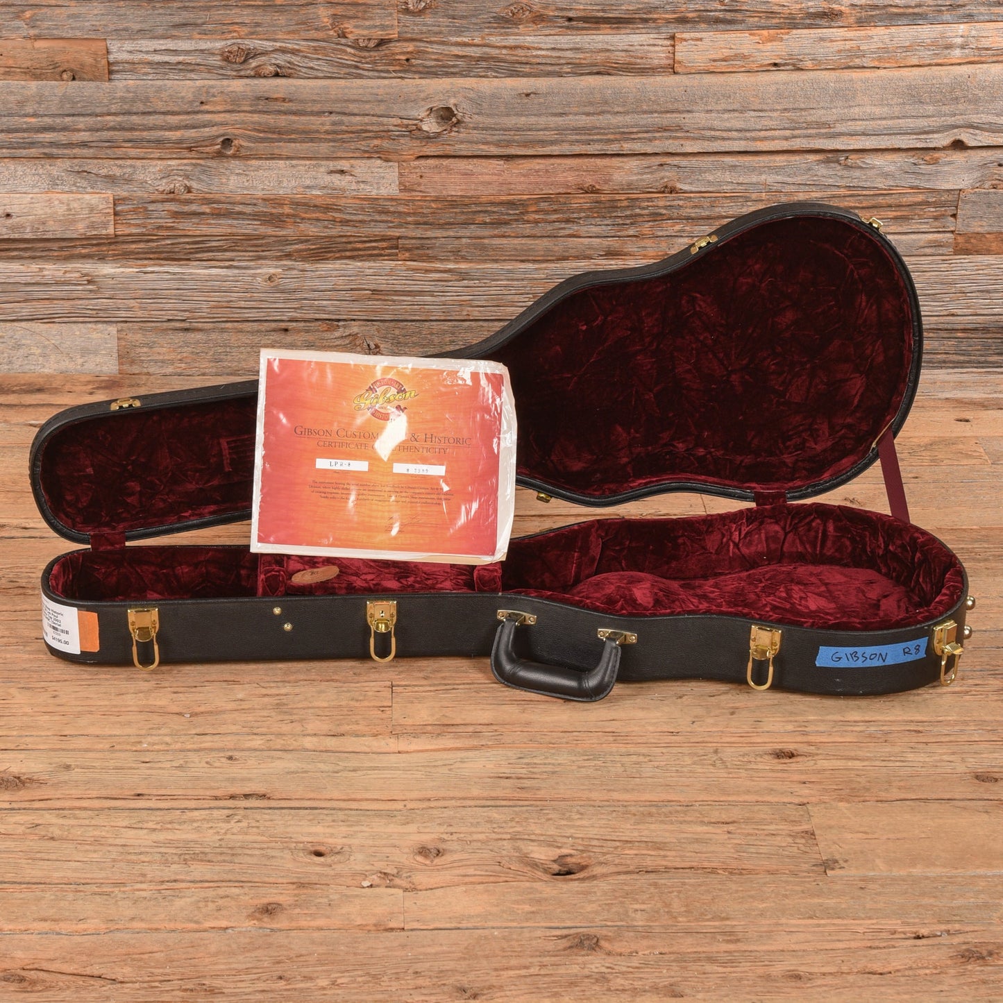 Gibson Custom Shop Historic Collection '58 Les Paul Standard Flame Top Sunburst 2002