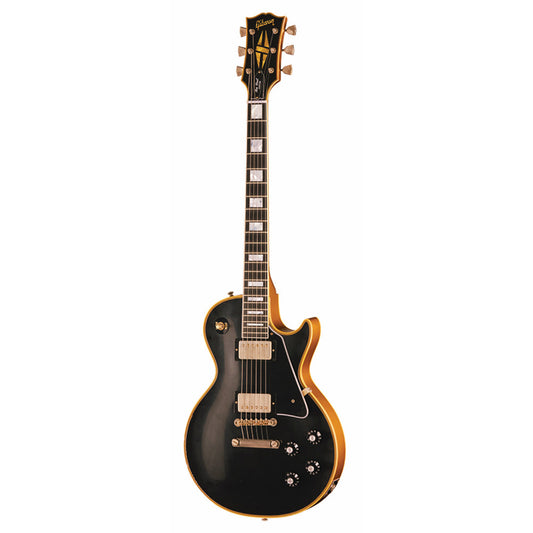 Gibson Custom Shop Limited Edition 1968 Les Paul Custom Reissue Light Aged Ebony w/Gold Back