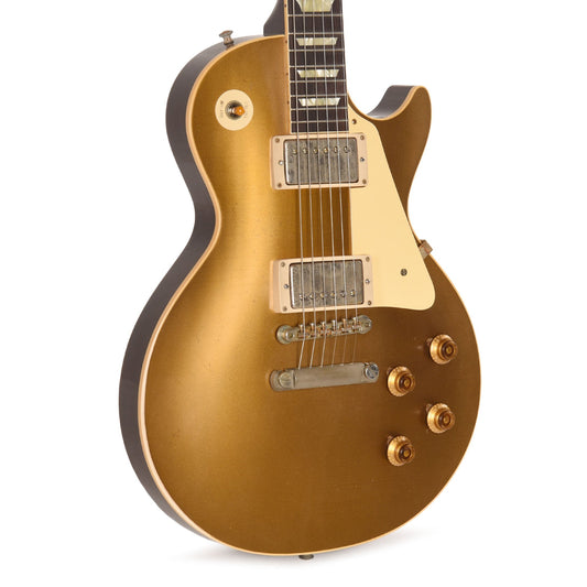 Gibson Custom Shop Murphy Lab 1957 Les Paul Goldtop Darkback Reissue Double Gold Light Aged