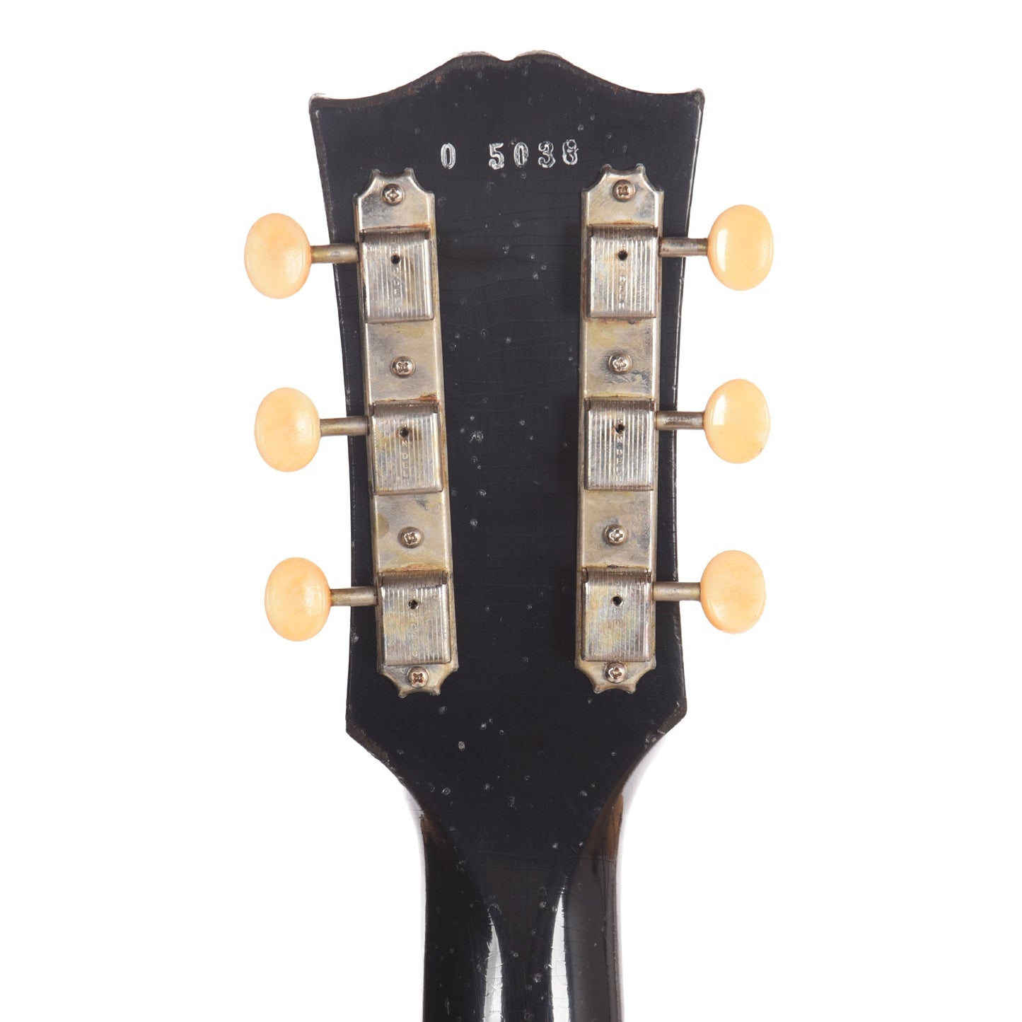 Gibson Custom Shop Murphy Lab 1960 Les Paul Junior Double Cut Reissue Ebony Ultra Heavy Aged