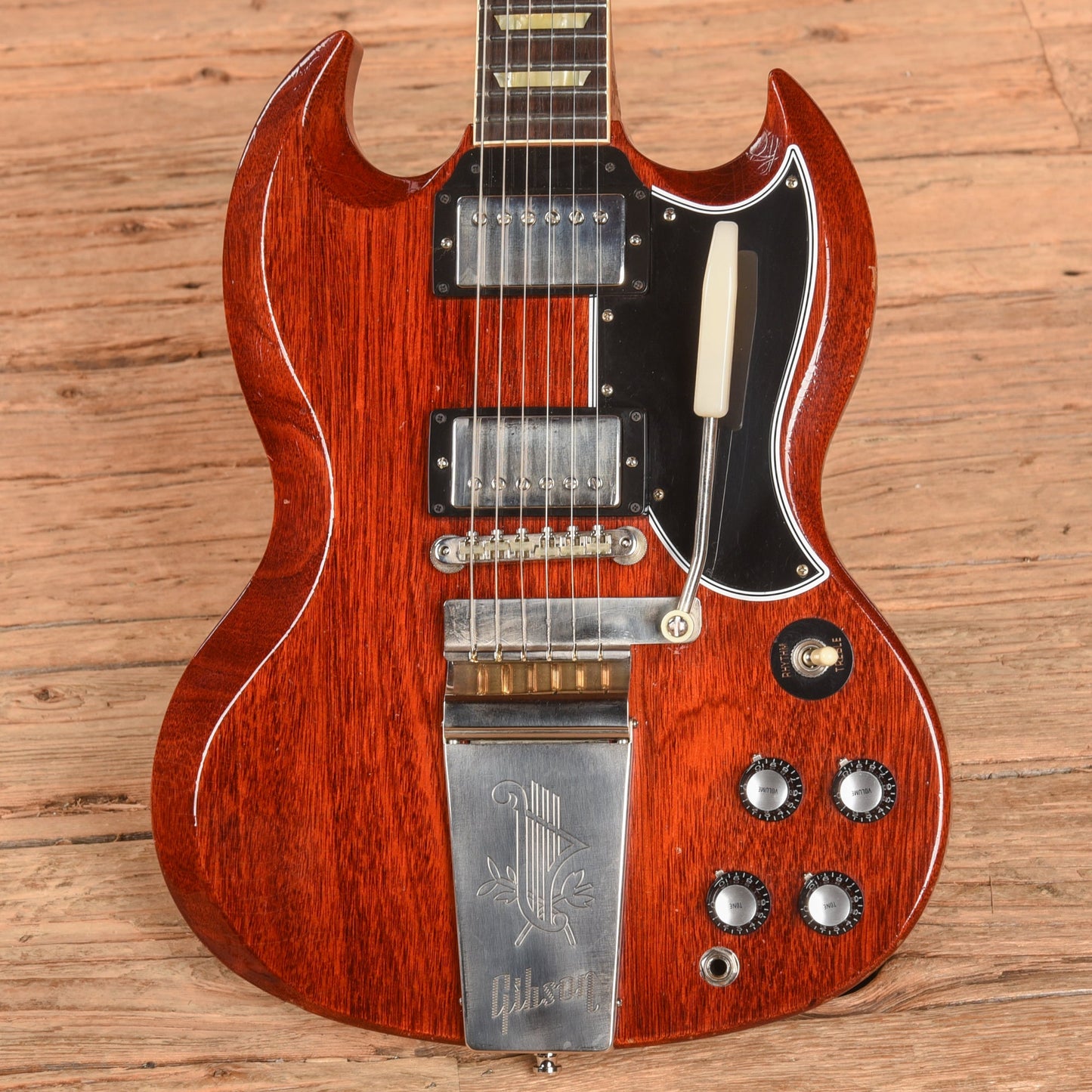 Gibson Murphy Lab '64 SG Standard Reissue Ultra Light Aged Cherry Red 2023