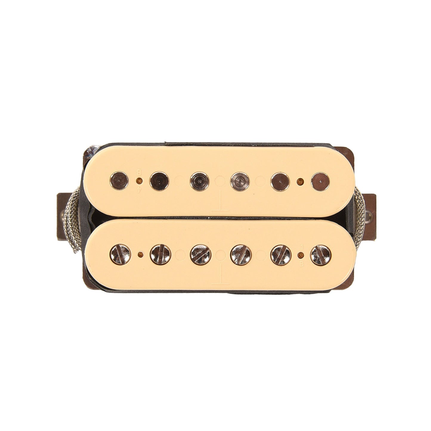 Gibson 1968 T-Top Reissue Pickup, Double Vintage White, 2-Conductor, Unpotted, 7.5k, Alnico 5