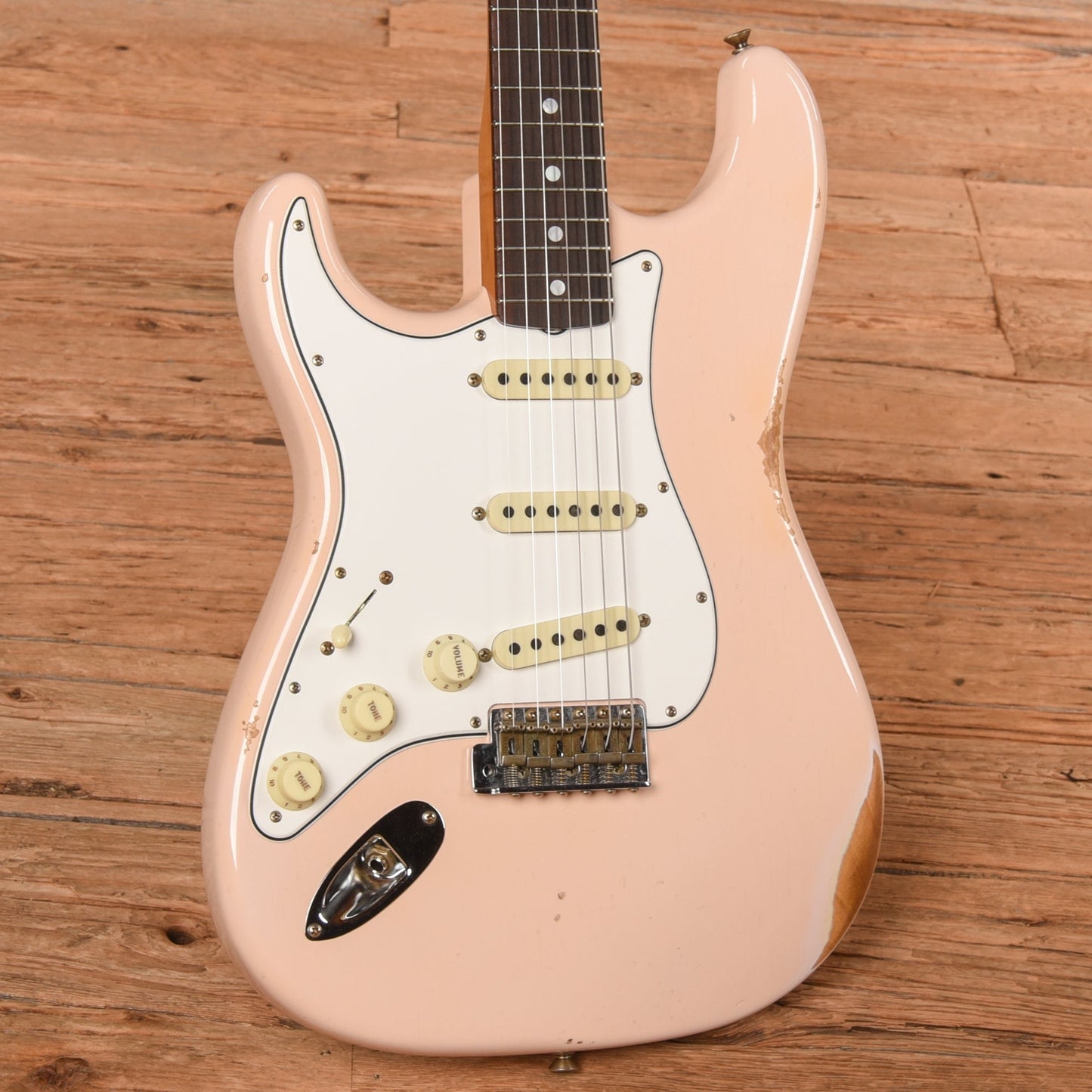 Fender Custom Shop '64 Stratocaster Relic Shell Pink 2023 LEFTY