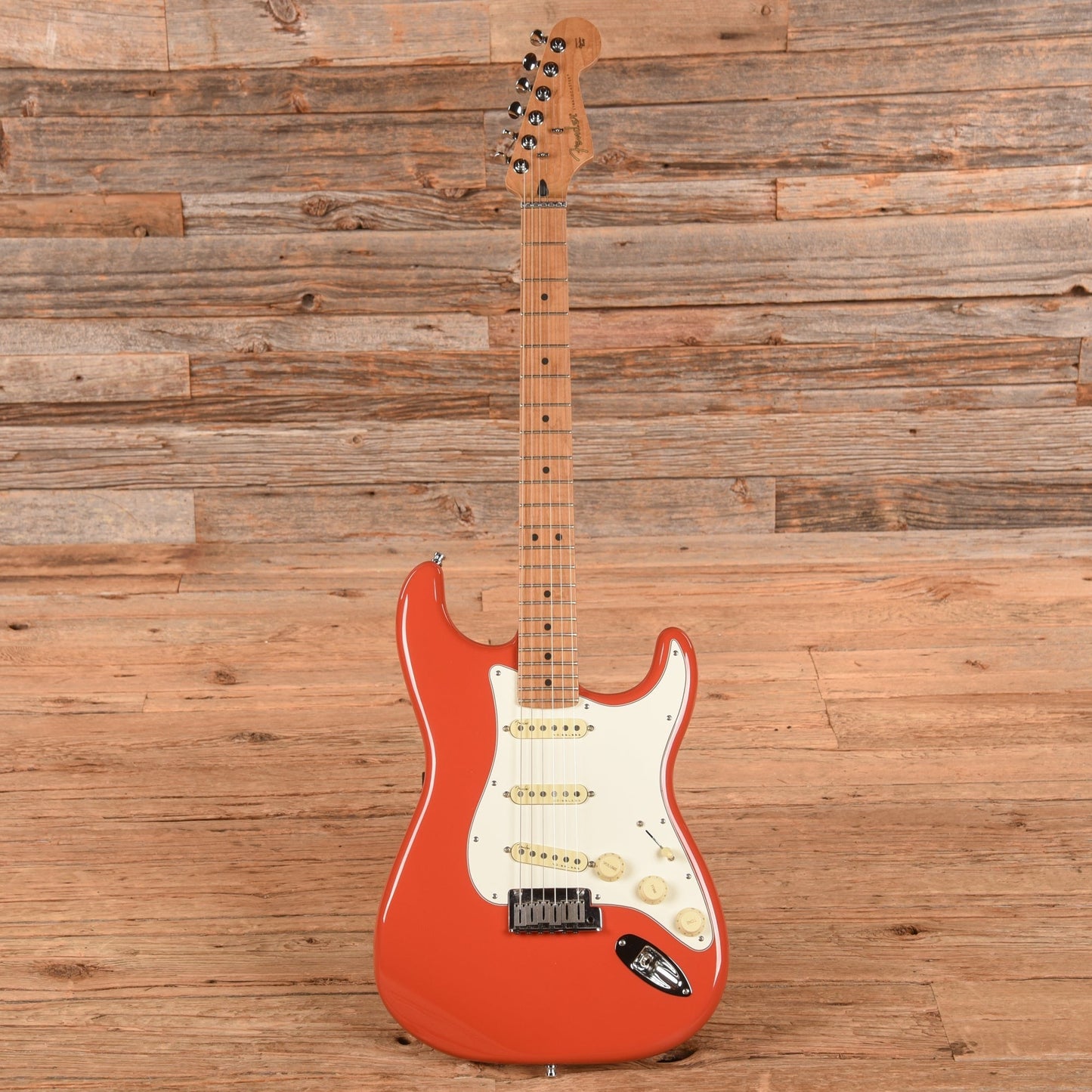 Fender Player II Stratocaster Roasted Neck Fiesta Red 2023