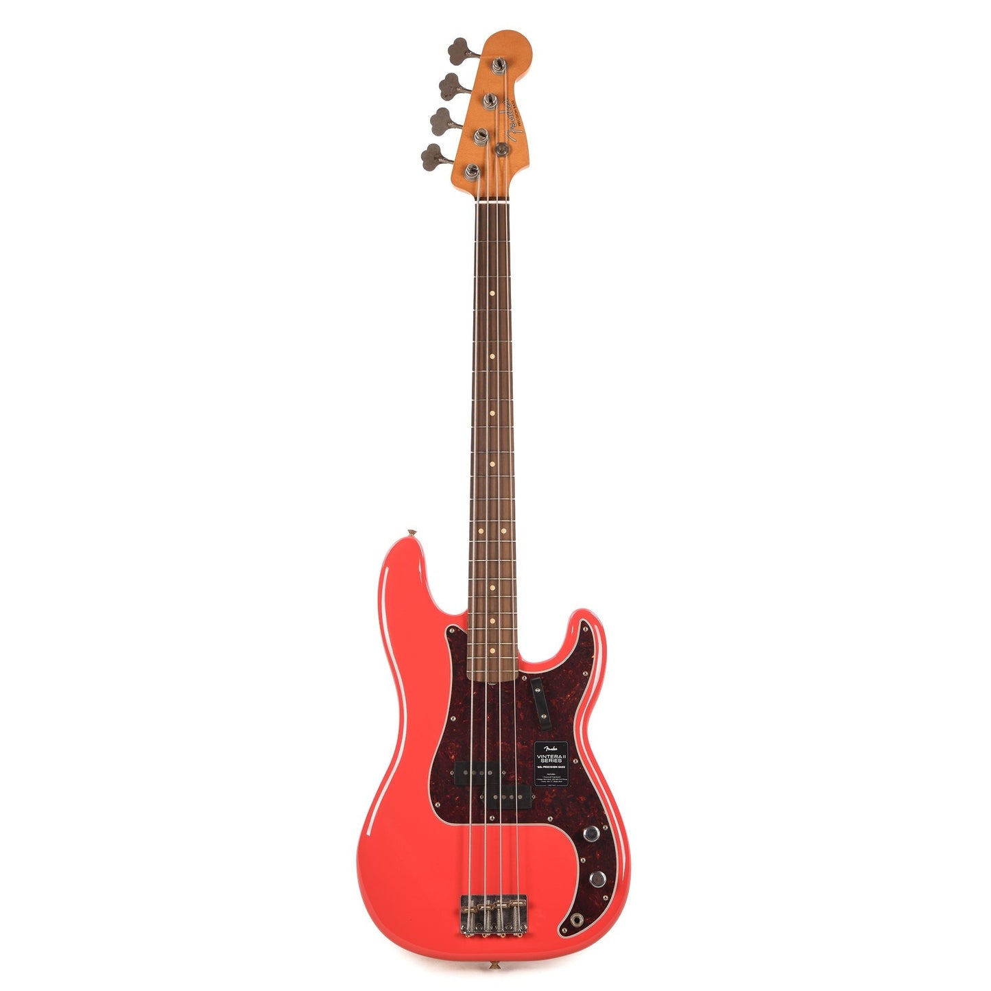 Fender Limited Edition Vintera II Road Worn '60s Precision Bass Fiesta Red