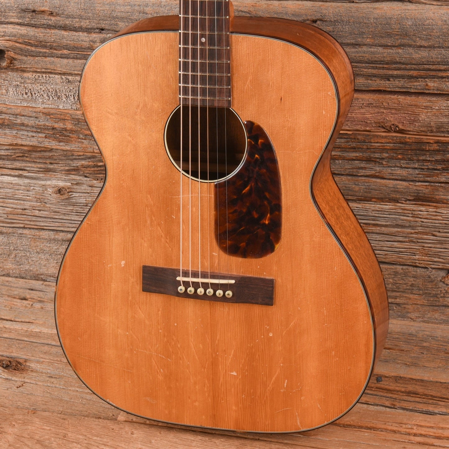 Harmony H-162 X-Brace Conversion Natural 1960s