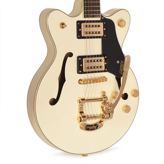 Gretsch G2655TG Streamliner Center Block Jr. Double-Cut LTD Vintage White w/Bigsby LTD