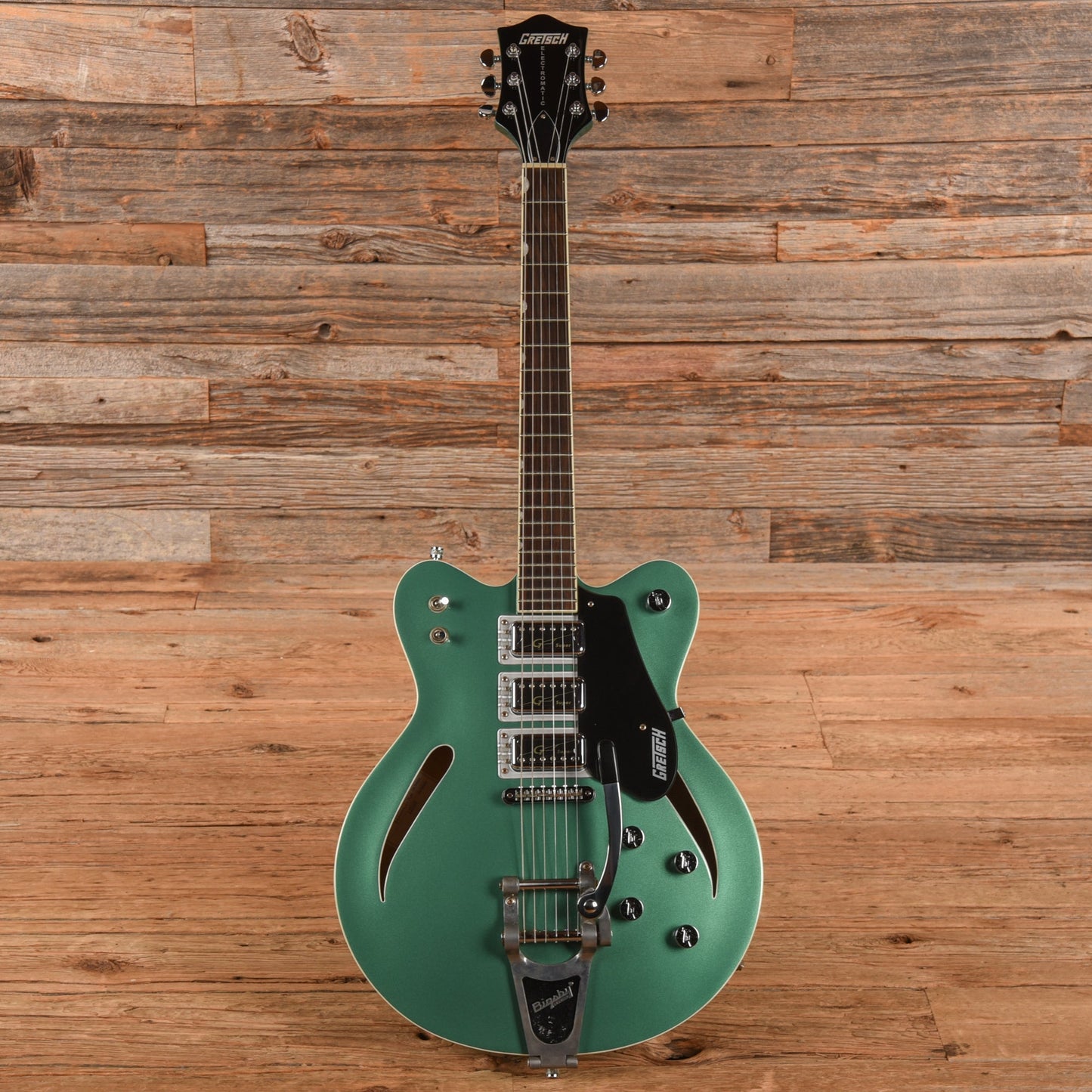 Gretsch G5622T-CB Electromatic Center Block Double Cutaway 3-Pickup Georgia Green 2015