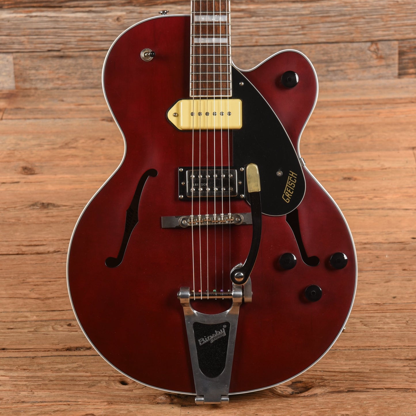 Gretsch G2420T Streamliner Hollow Body with Bigsby Midnight Wine Satin 2018