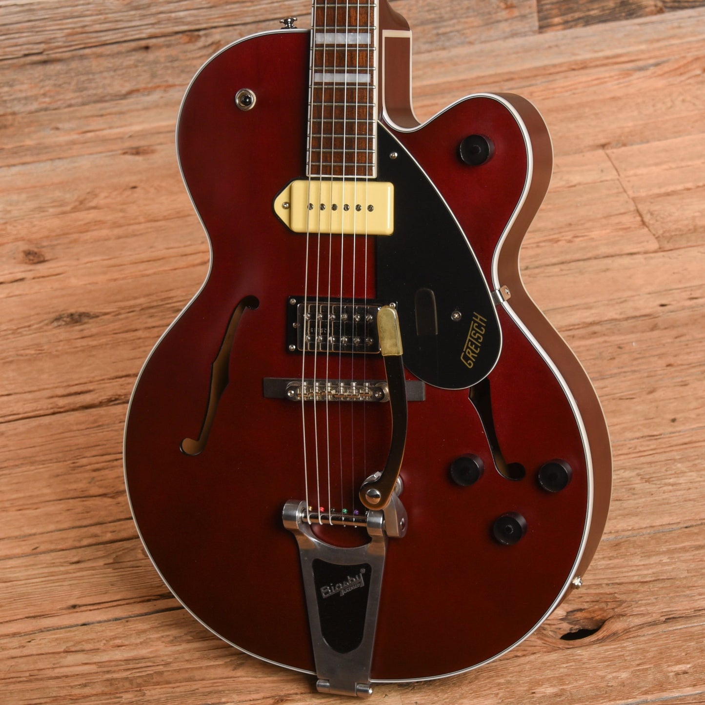 Gretsch G2420T Streamliner Hollow Body with Bigsby Midnight Wine Satin 2018