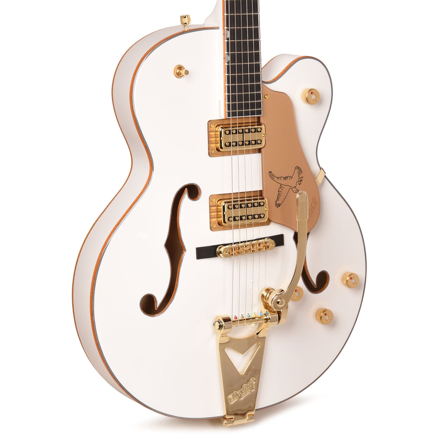 Gretsch Synchromatic Falcon Hollow Body Single-Cut Snowcrest White w/Bigsby