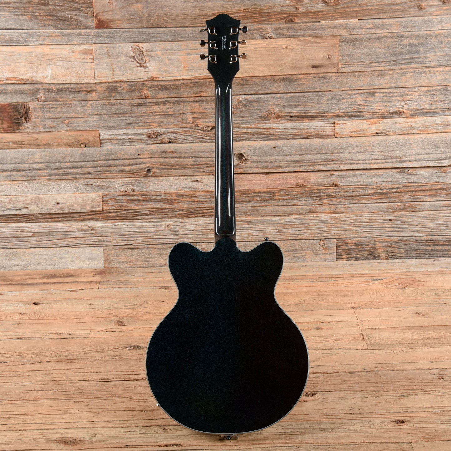 Gretsch Electromatic John Gourley Broadkaster Center Block Iridescent Black