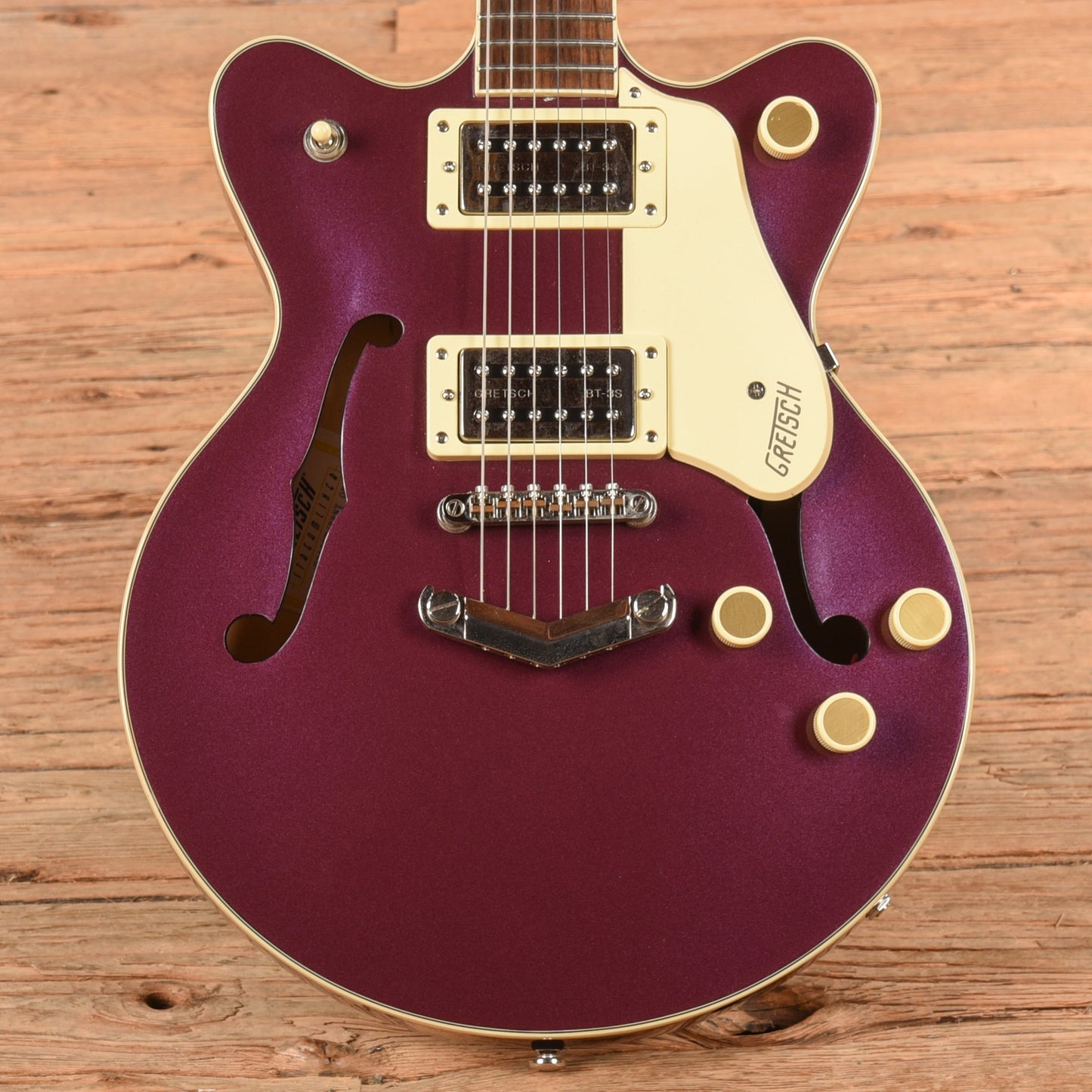 Gretsch G2655 Streamliner Center Block Jr. Double-Cut Burnt Orchid 2023