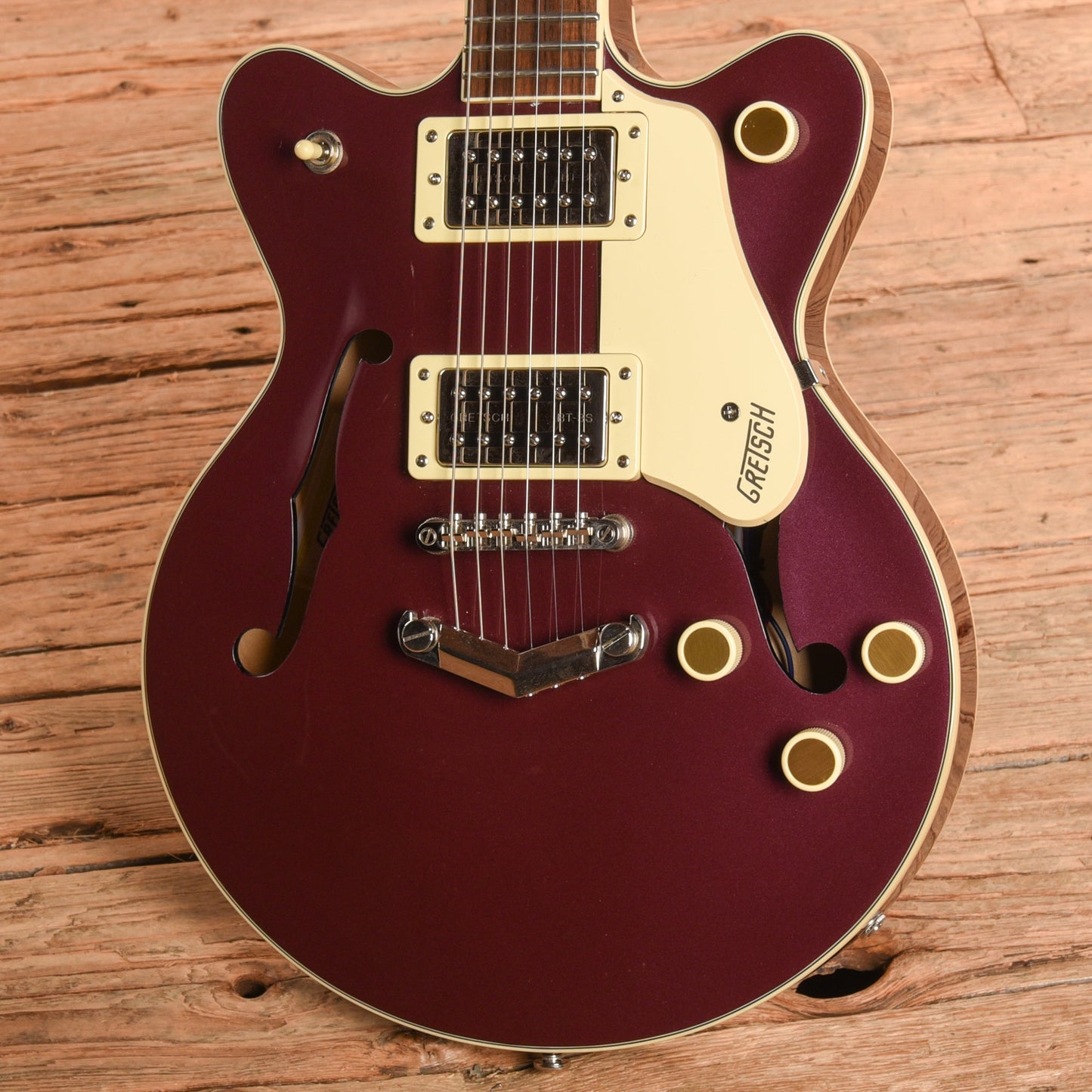 Gretsch G2655 Streamliner Center Block Jr. Double-Cut Burnt Orchid 2023