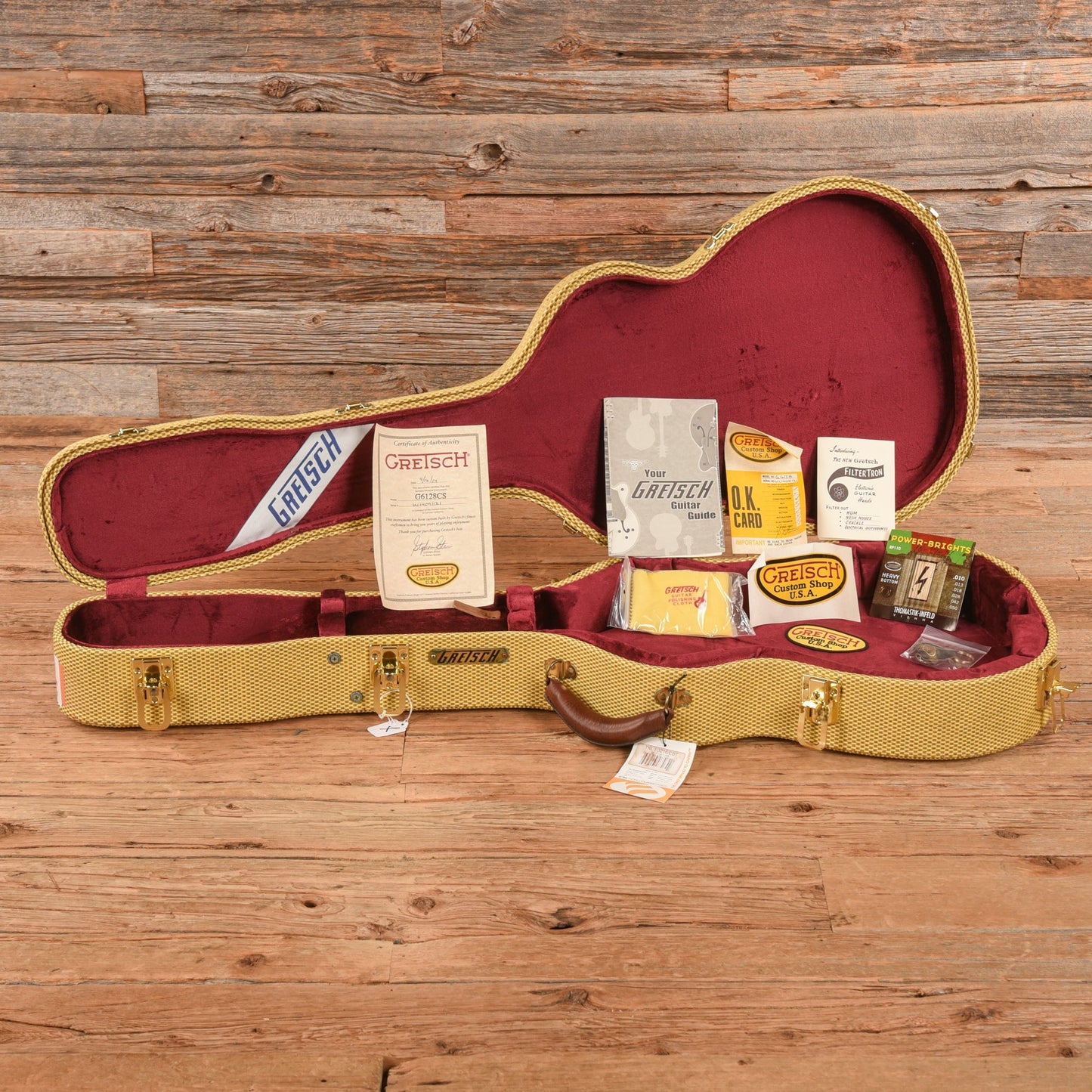 Gretsch Custom Shop Stephen Stern G6128CS Duo-Jet Aged Burgundy Mist 2014
