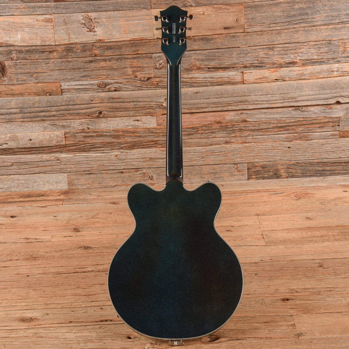 Gretsch Electromatic John Gourley Broadkaster Center Block Iridescent Black 2023