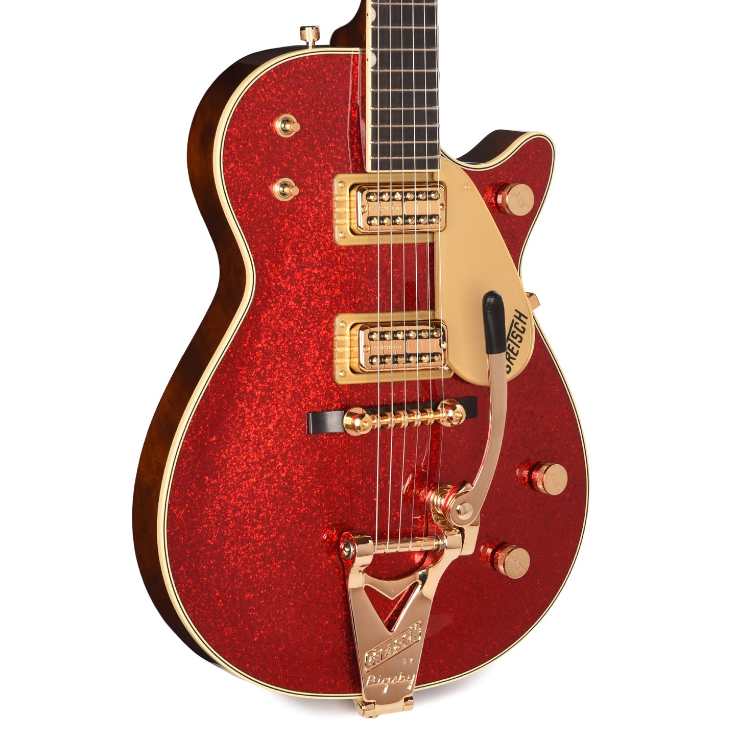Gretsch Limited Edition Vintage Select G6129TG-59VS Sparkle Jet Red Sparkle w/String-Thru Bigsby