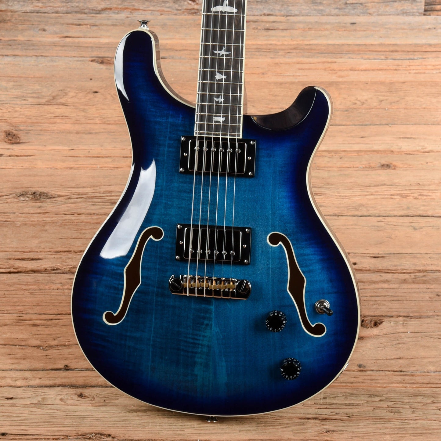 PRS SE Hollowbody II Faded Blue