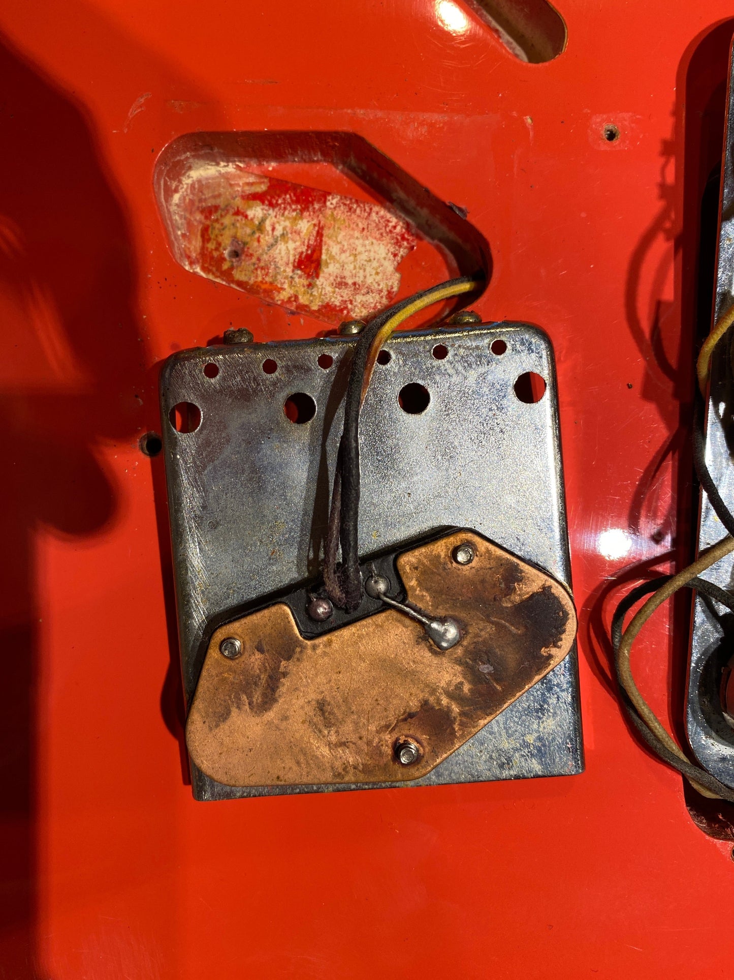 Fender Esquire Fiesta Red Refin 1960
