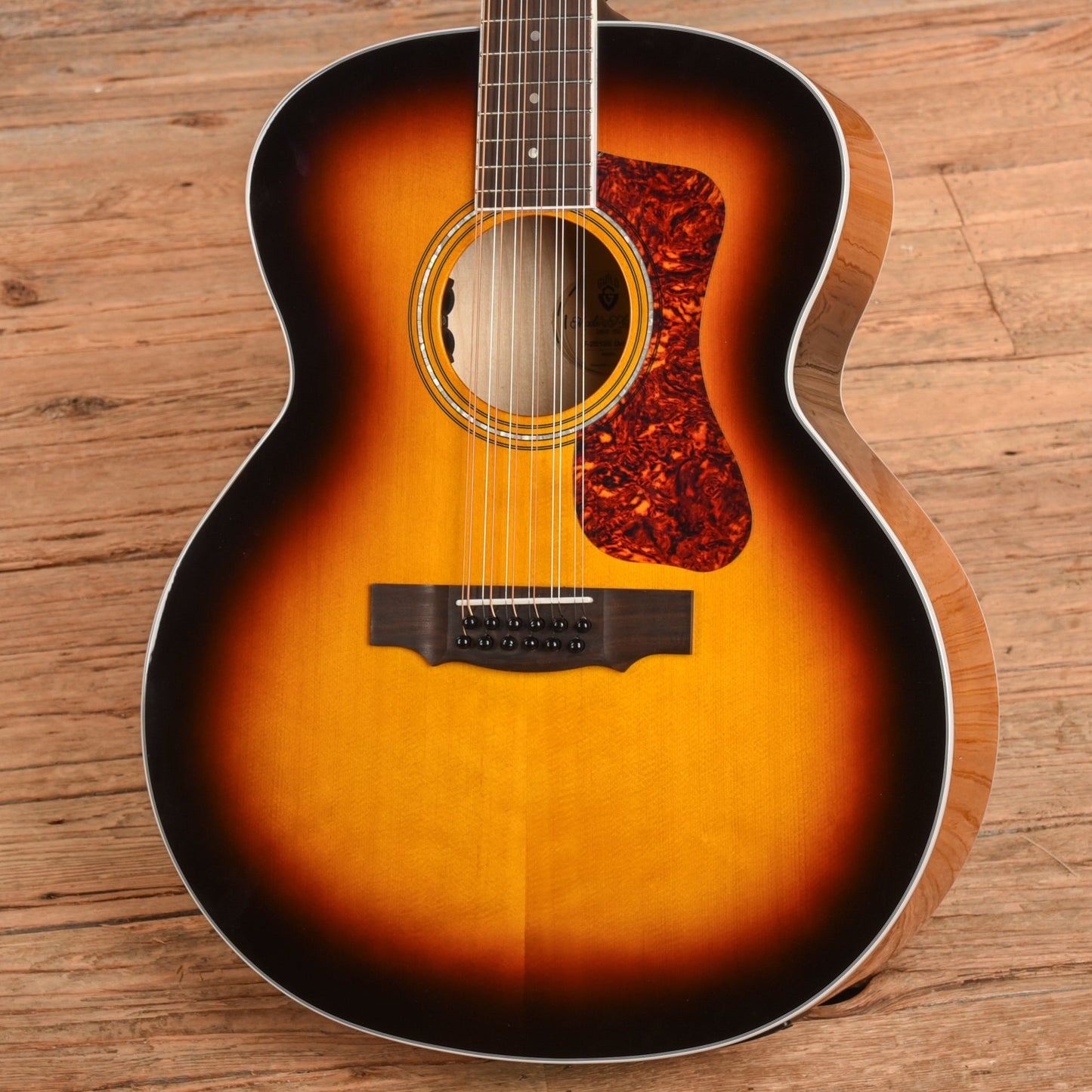 Guild Westerly F-2512E Archback Deluxe Maple Jumbo 12-String Antique Burst