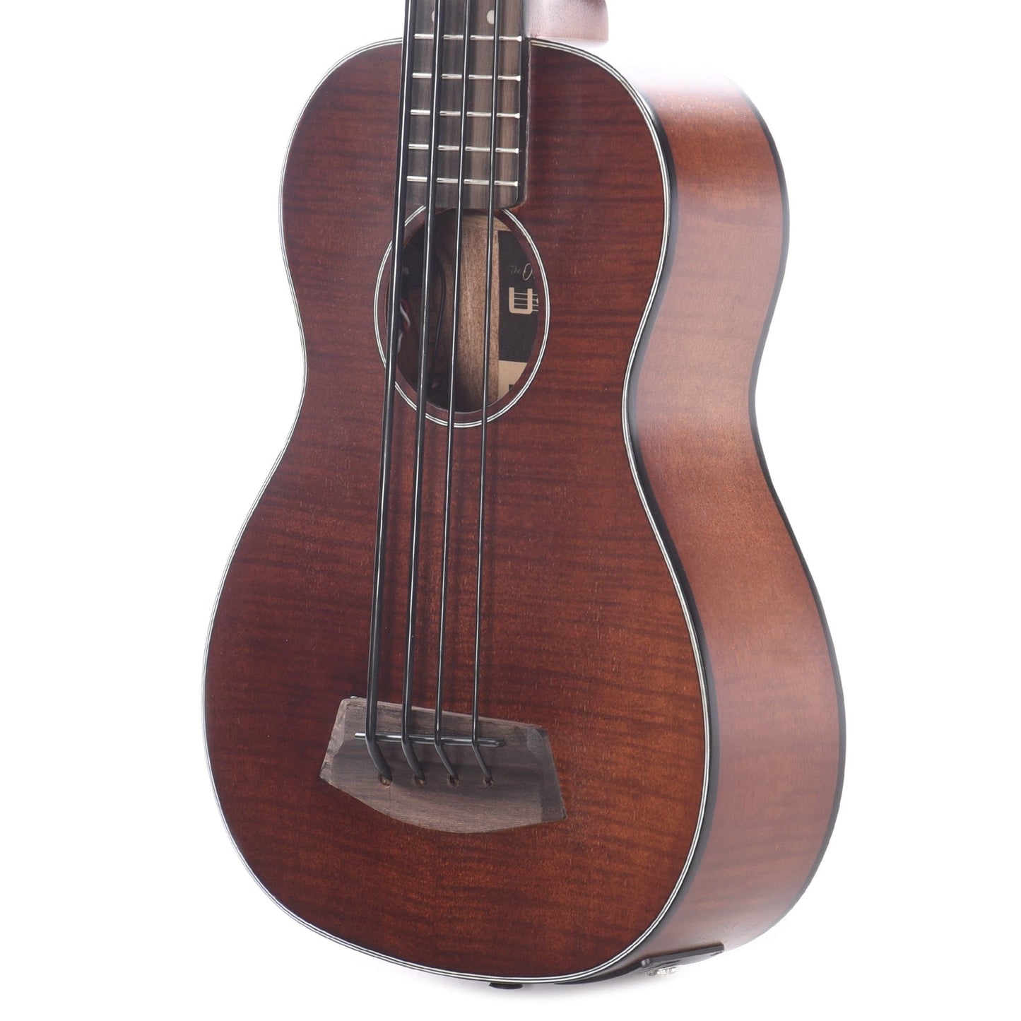 Kala U-Bass Exotic Mahogany Fretted