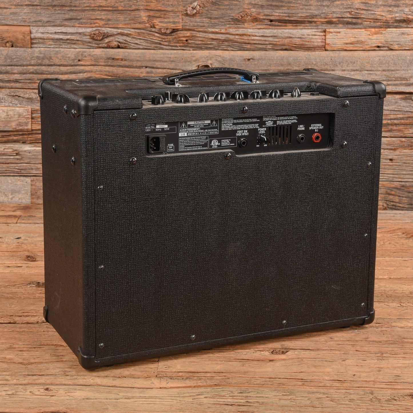 Vox Valvetronix AD50VT 50-Watt 1x12 Hybrid Guitar Combo