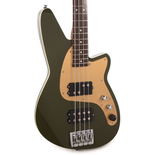 Reverend Mercalli 4 Army Green Bass Guitar