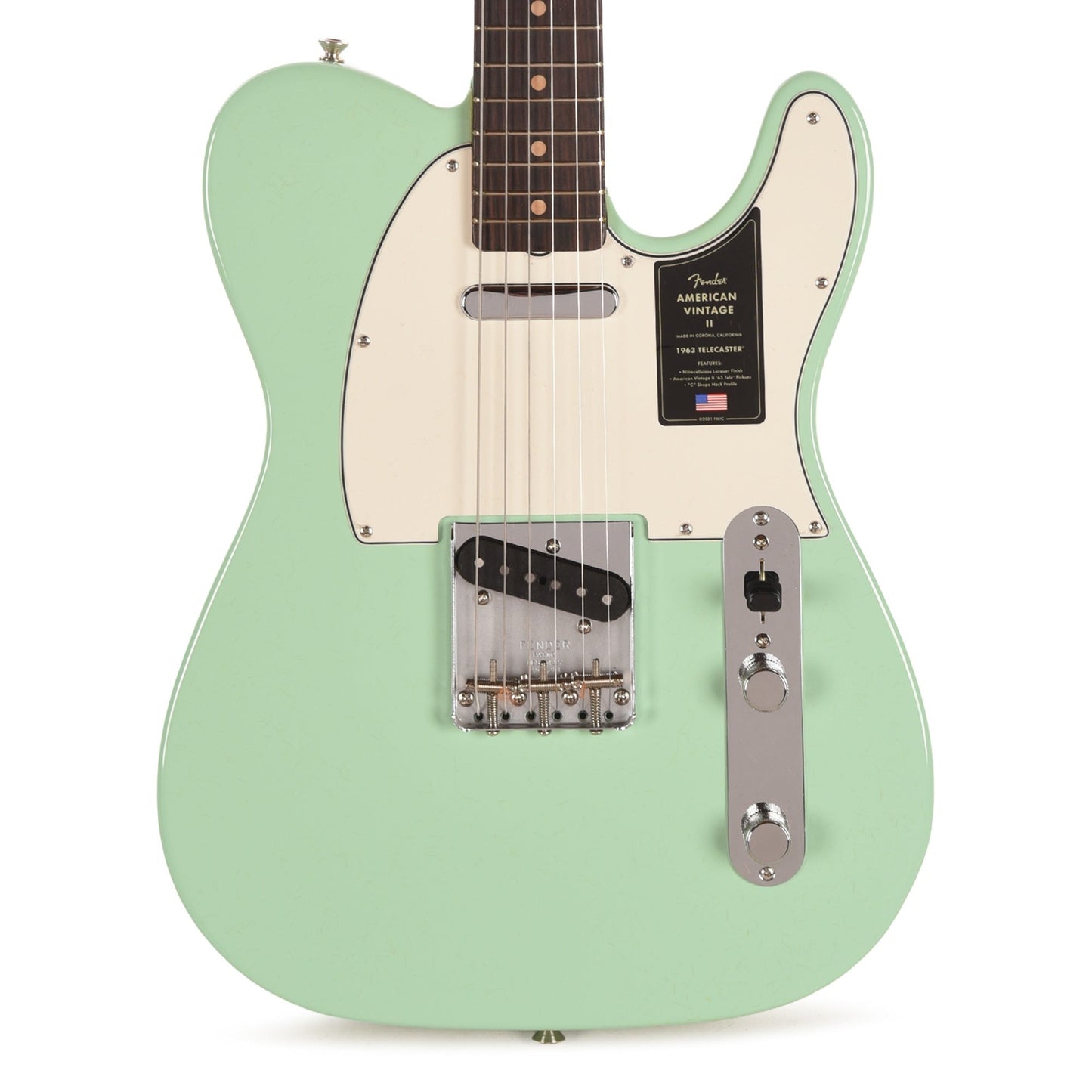 Fender American Vintage II 1963 Telecaster Surf Green
