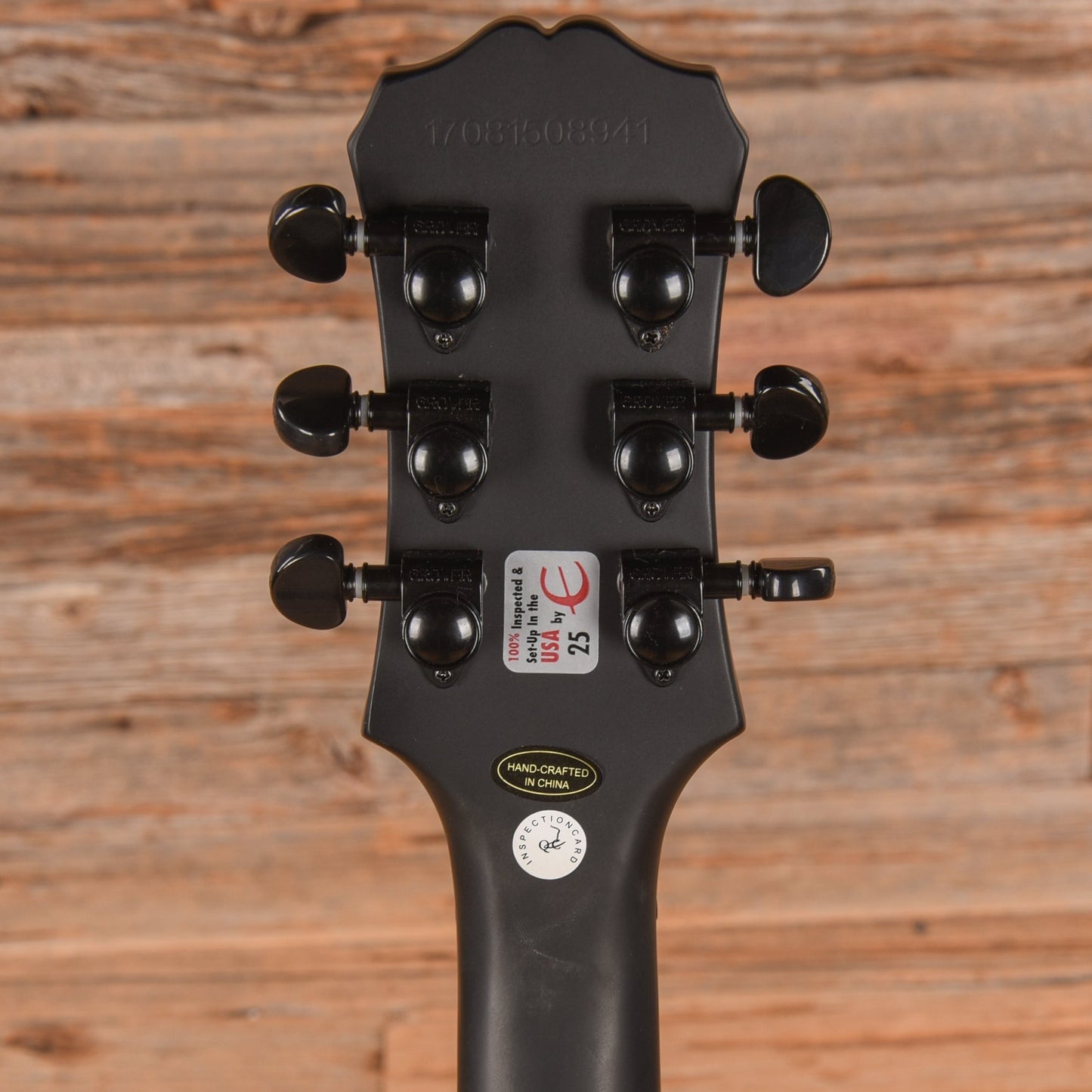 Epiphone Goth Les Paul Studio Satin Black 2017