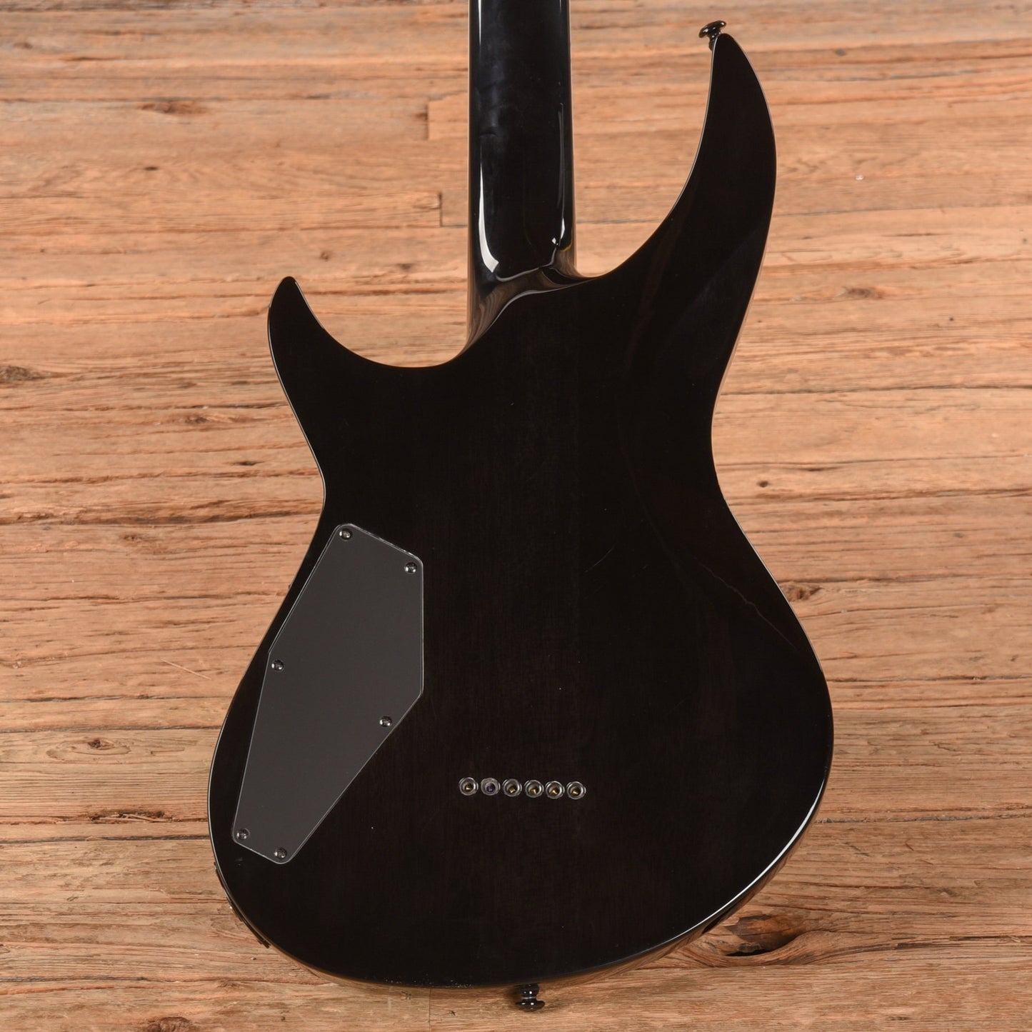 LTD H3-1000 Deluxe Black Turquoise Sunburst 2019