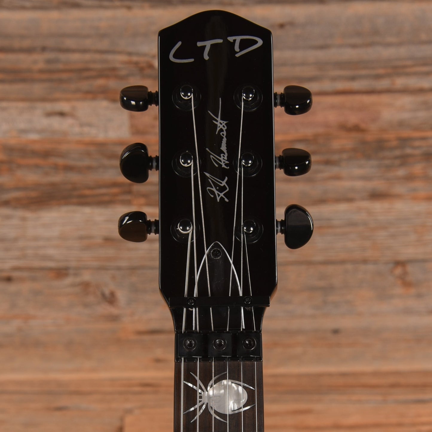 LTD KH-3 Kirk Hammett Signature Spider Black 2022