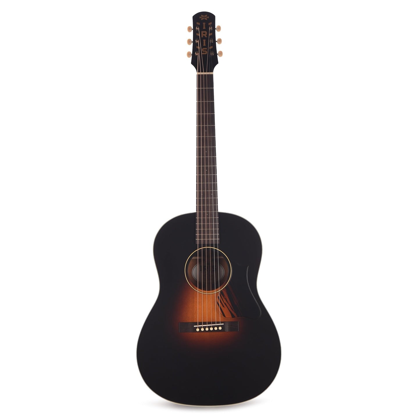 Iris OG Sitka/Mahogany Dark Burst w/Firestripe Pickguard