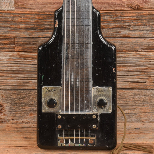 Supro Lap Steel Black