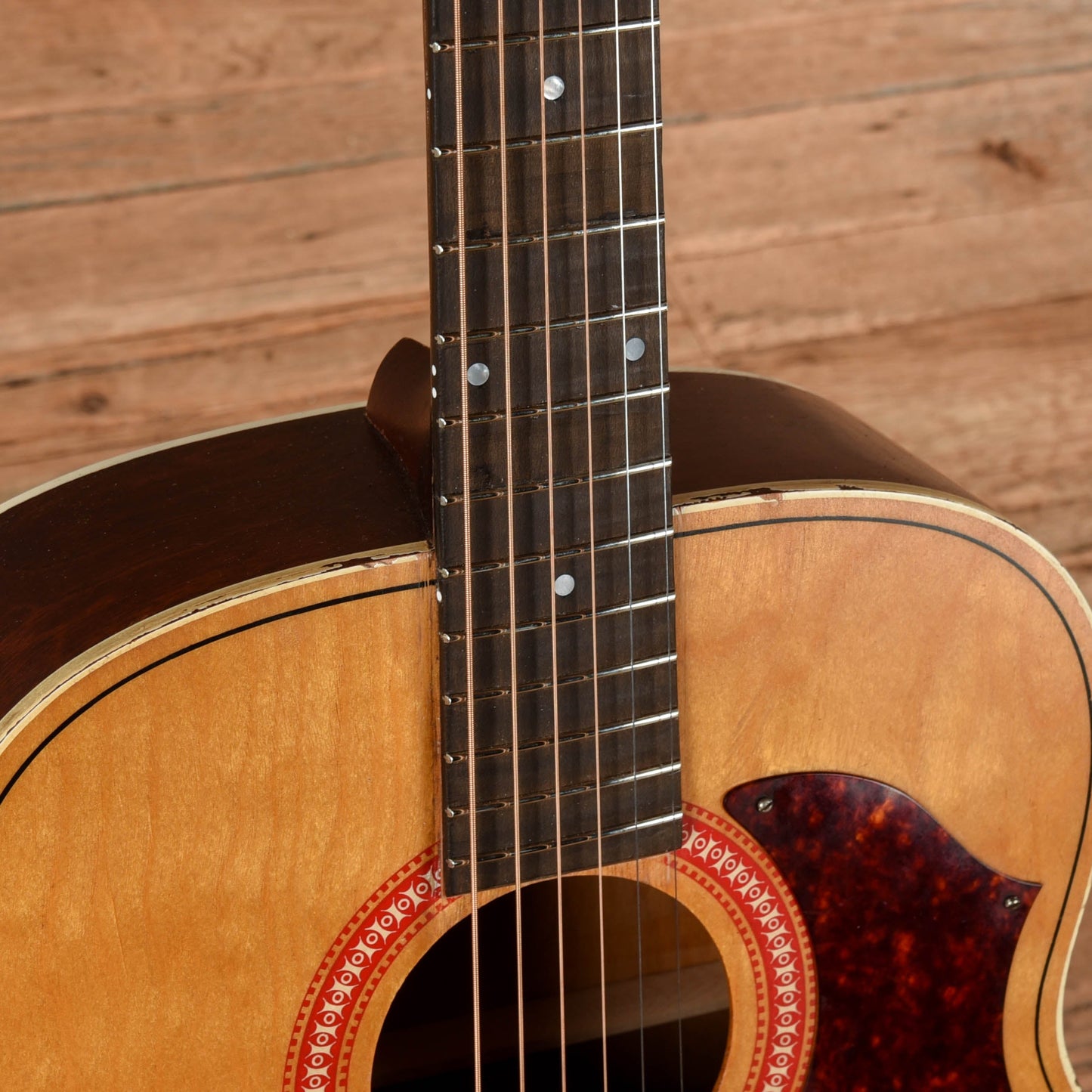 Harmony H-159 X-Brace Conversion Natural 1960s