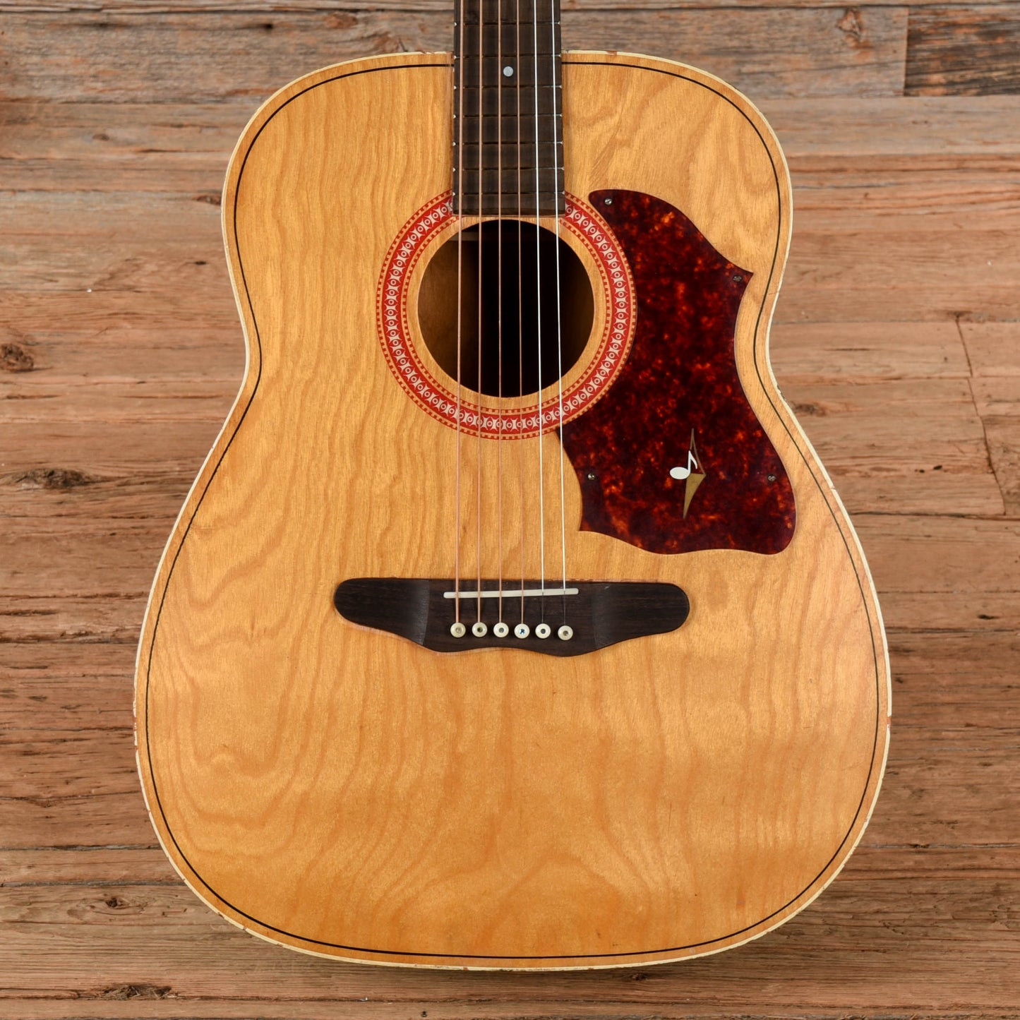 Harmony H-159 X-Brace Conversion Natural 1960s