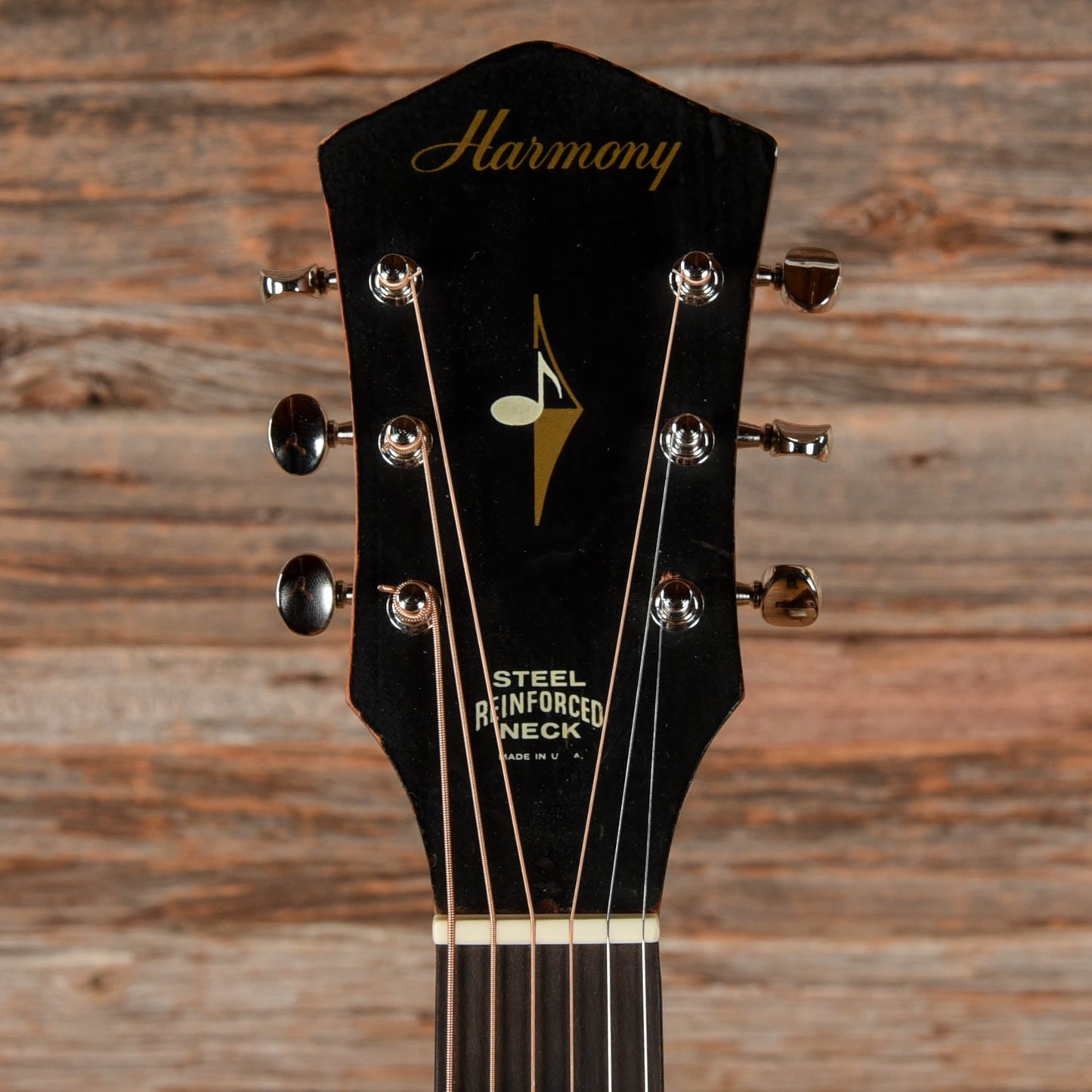 Harmony H-159 X-Brace Conversion Natural 1960s