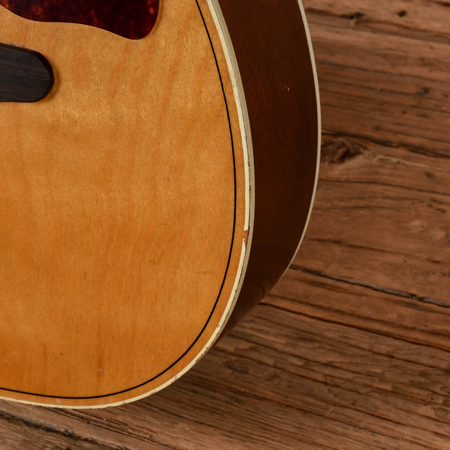Harmony H-159 X-Brace Conversion Natural 1960s