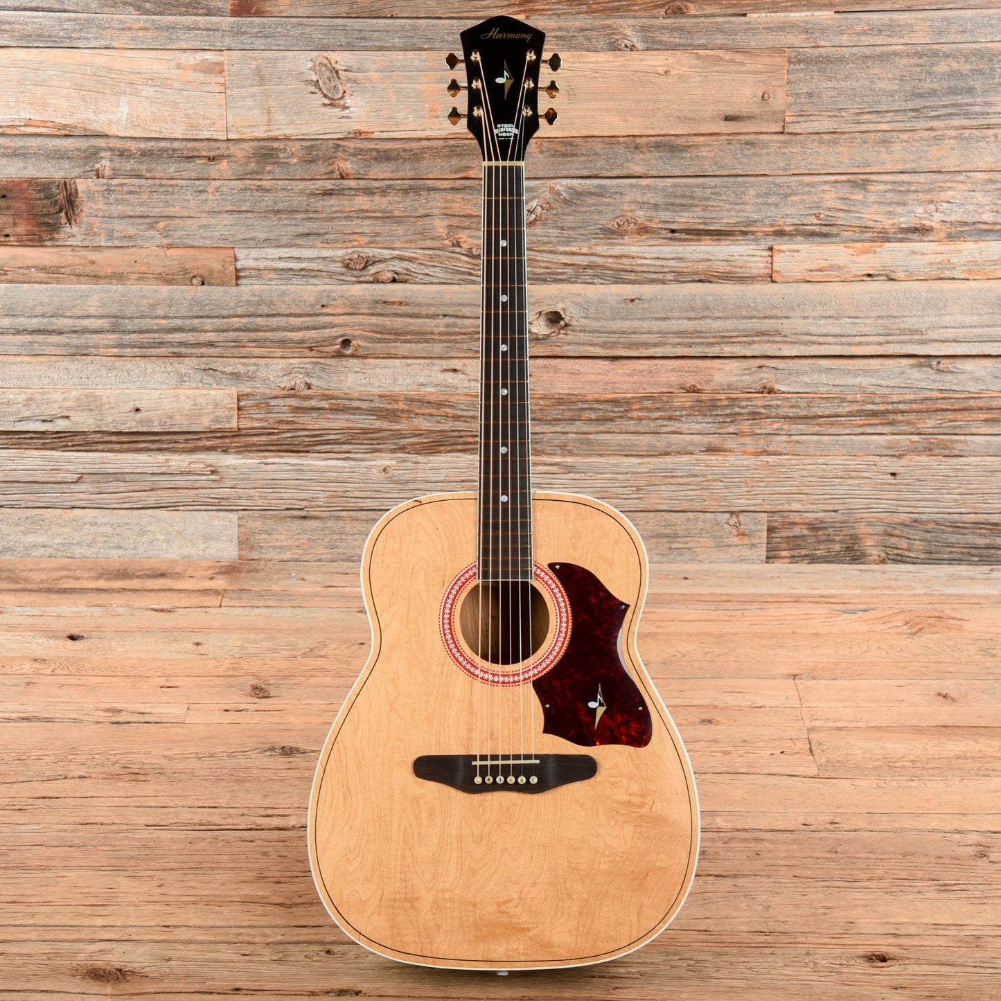 Harmony H-159 X-Brace Conversion Natural 1969