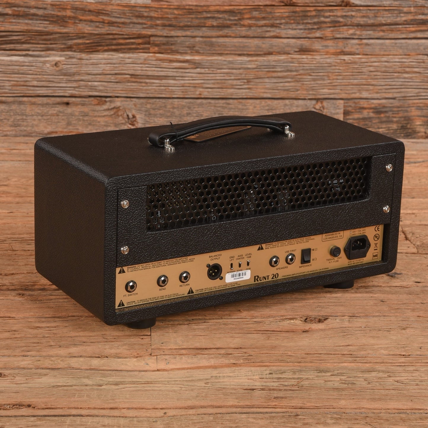 Friedman Runt 20 2-Channel 20-Watt Guitar Amp Head