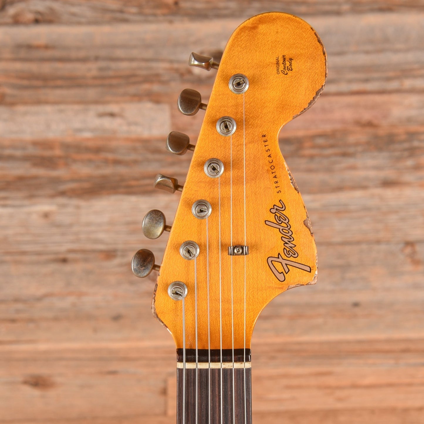 Fender Custom Shop '66 Stratocaster HS Heavy Relic Aged Graffiti Yellow 2025