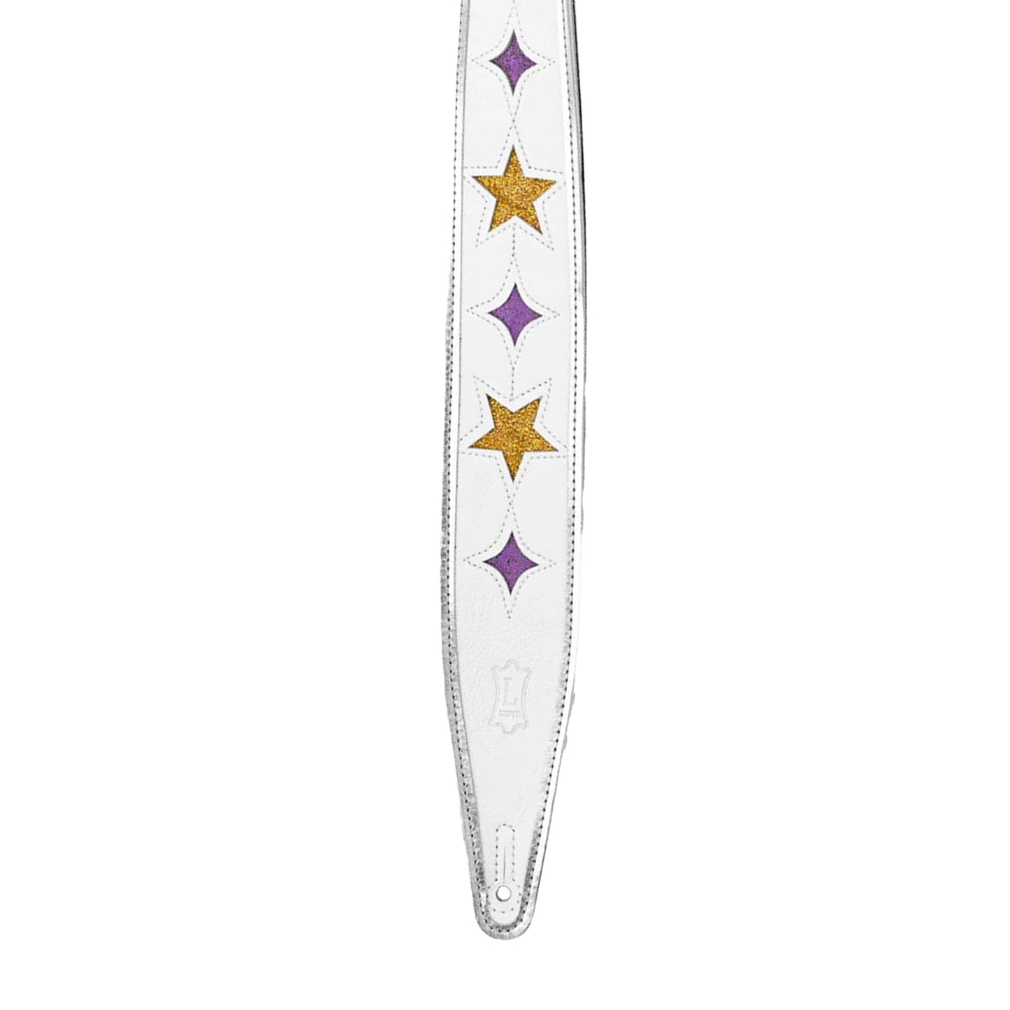 Levy's 2.5" Funky Boots Leather Guitar Strap
