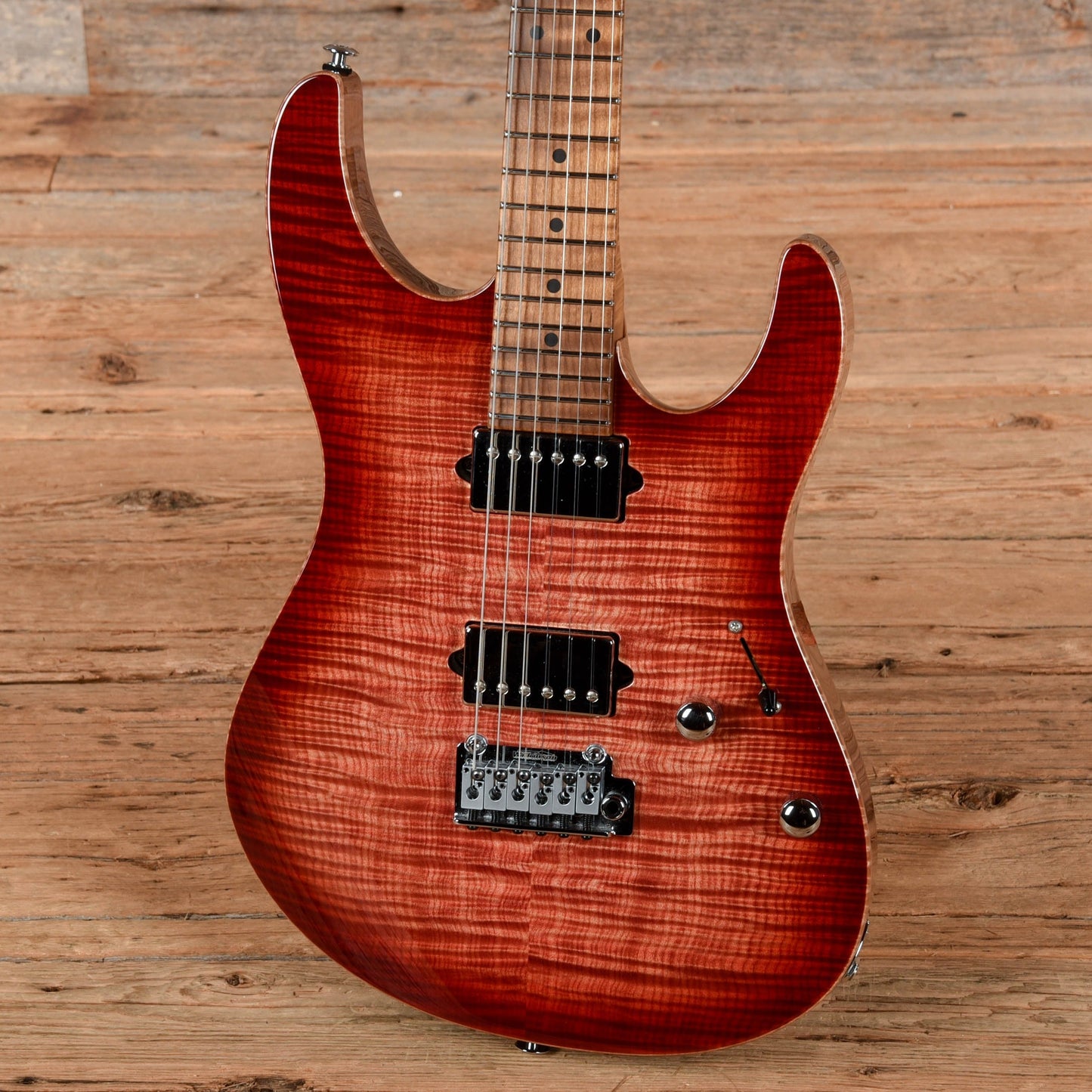 Suhr Custom Modern Faded Trans Wine Red Burst 2020