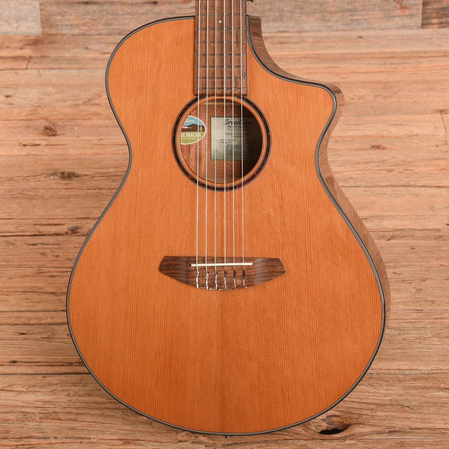 Breedlove Discovery S Concert Nylon CE Natural 2024
