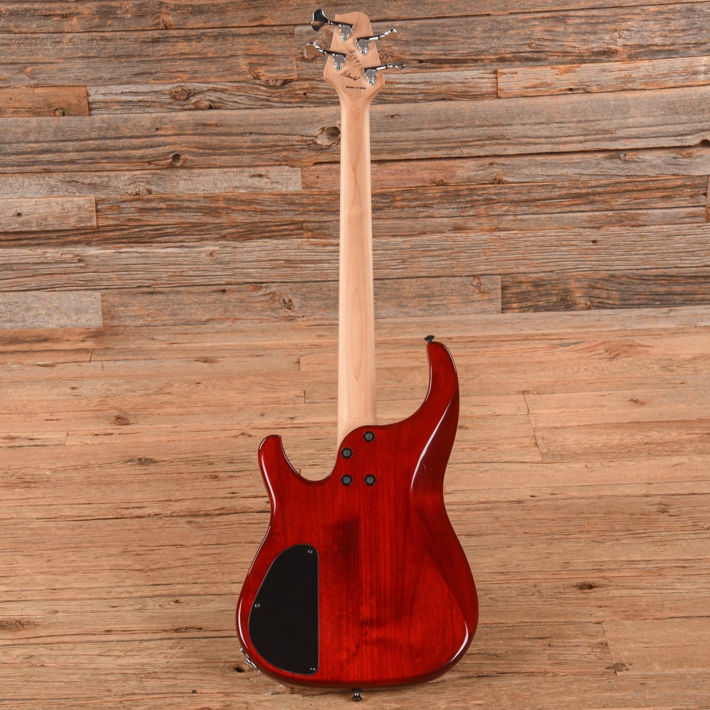 G.Gould Short Scale Bass Red