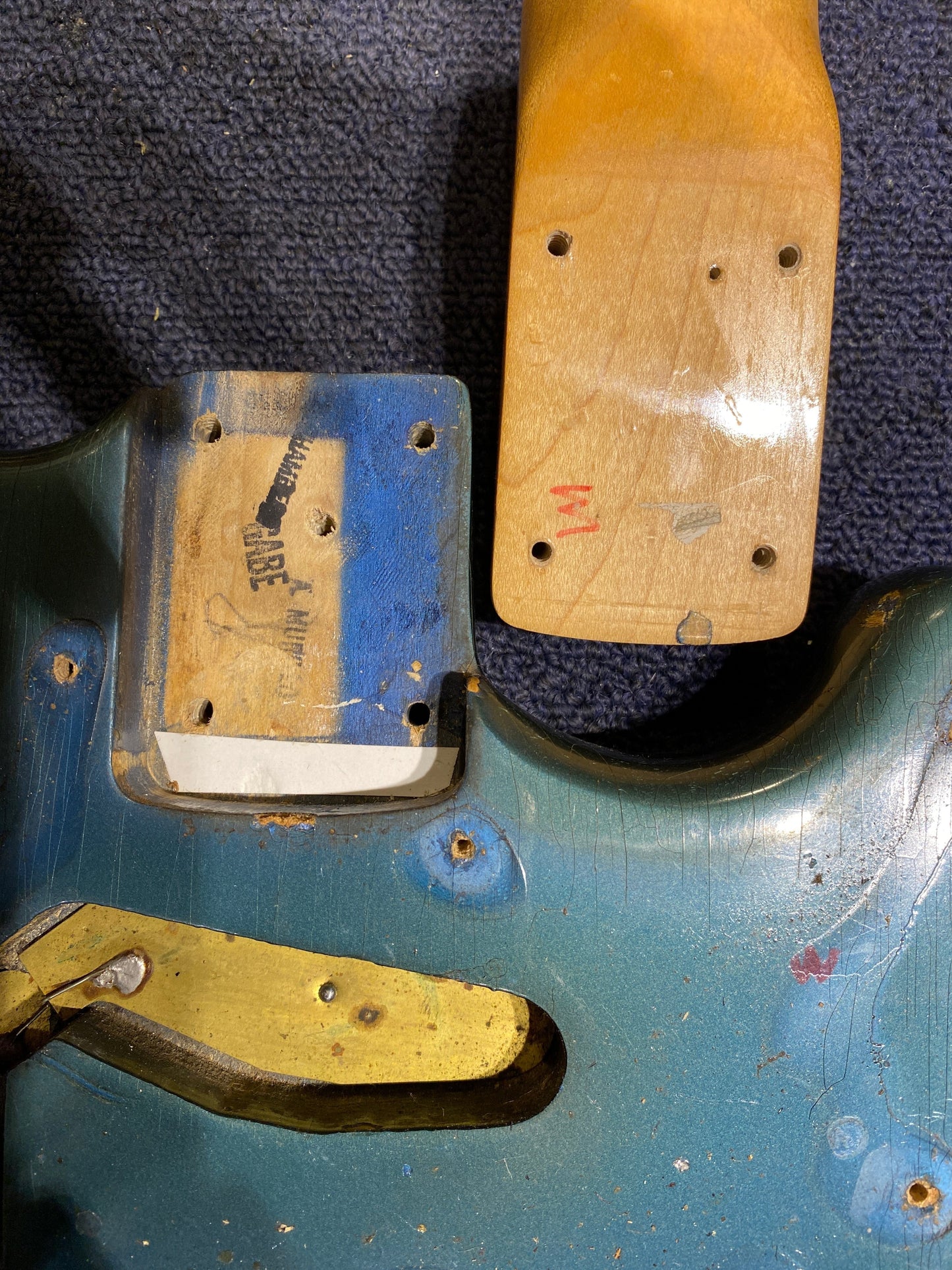 Fender Mustang Competition Burgundy 1973